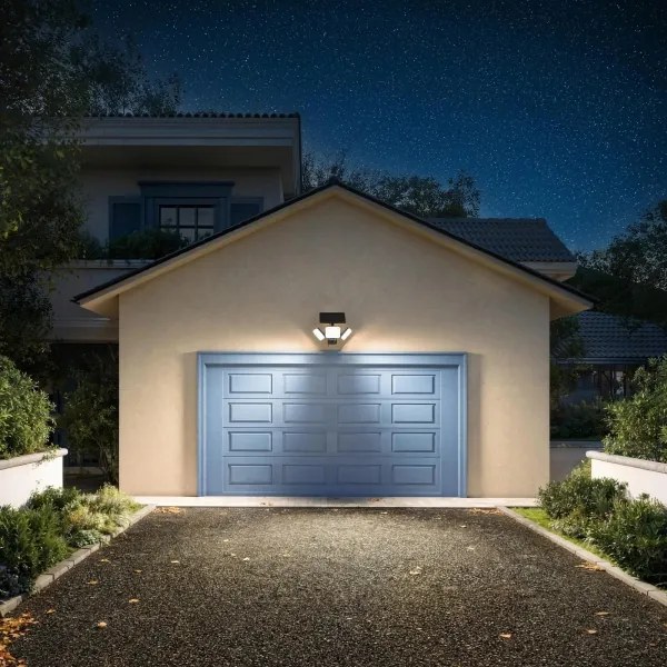 Philips -LED Aplică solară de perete cu senzor ZYREN LED/24,5W/3,7V 2600 mAh 3000K IP65