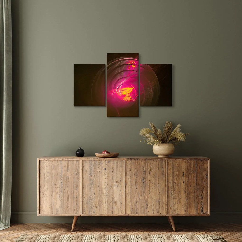 Tablou - abstacție cu spirala (90x60 cm)