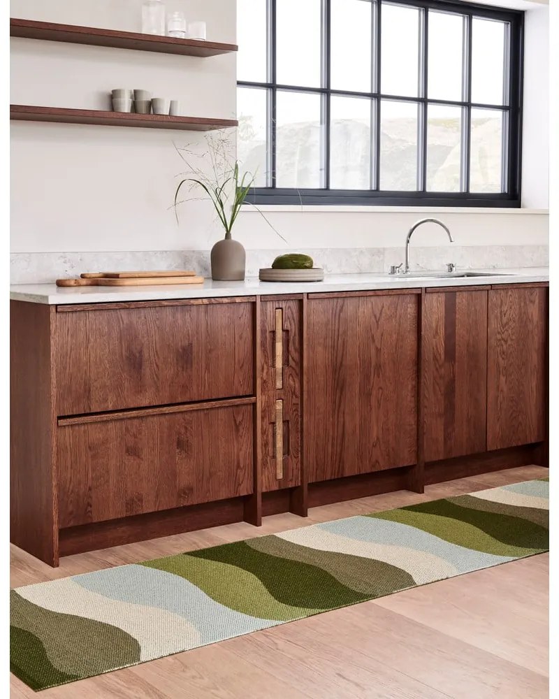 Covor pentru exterior și interior verde 70x100 cm Urvi Woods – Pappelina