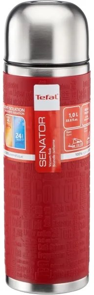 Termos Tefal 1 l SENATOR oțel inoxidabil/roșu