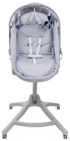 Pătuț pentru bebeluși 5 în 1 Chicco BABY HUG PRO gri