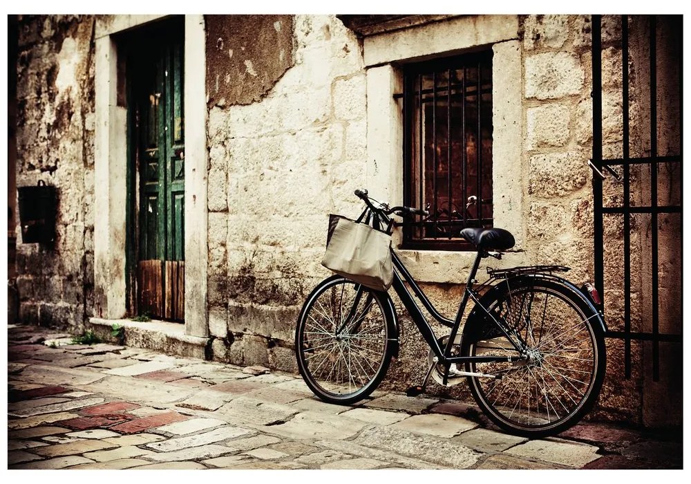 Fototapet autoadeziv bicicleta retro
