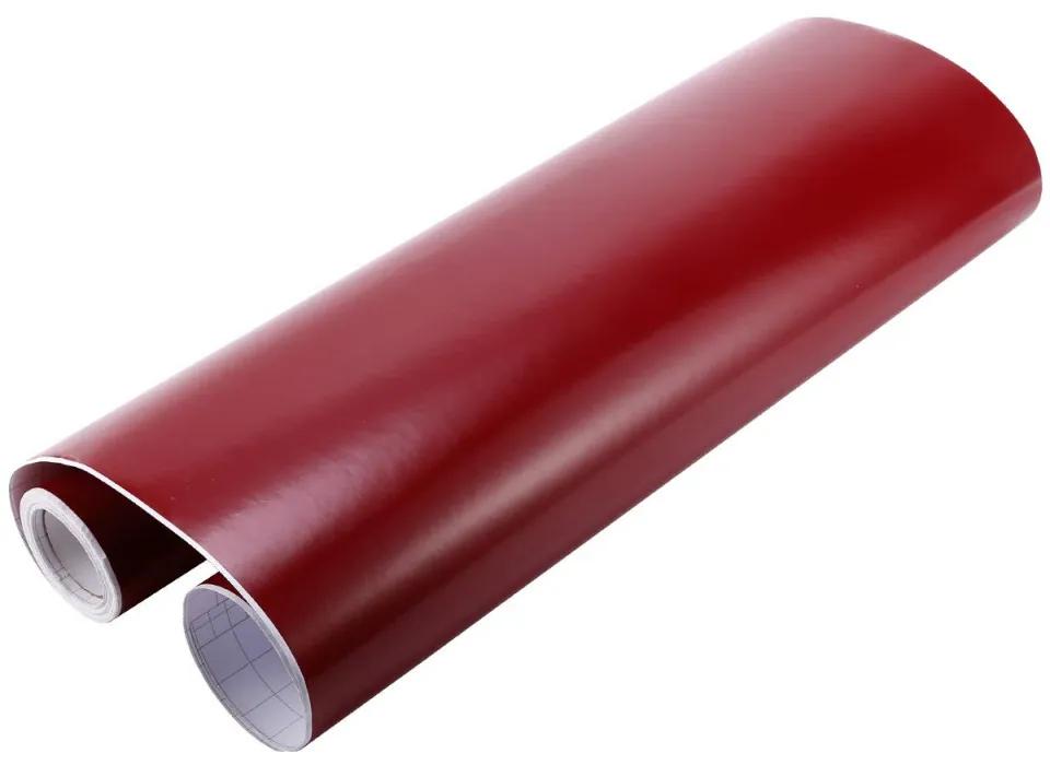Tapet adeziv Surepromise, PVC, rosu, 65 cm x 10 m