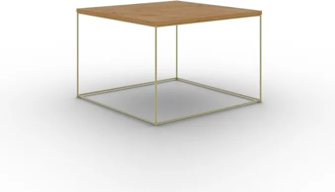 Măsuță de cafea RONI, ADRK Furniture (Culoare: Alb / Alb Lucios)