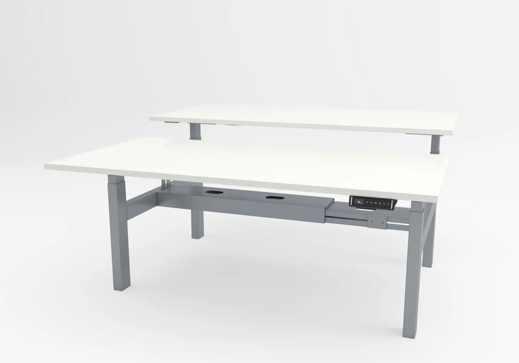 Viva Upgrade Face to Face, dual motor, 240 kg - 1400x800x25 - Alb - Negru