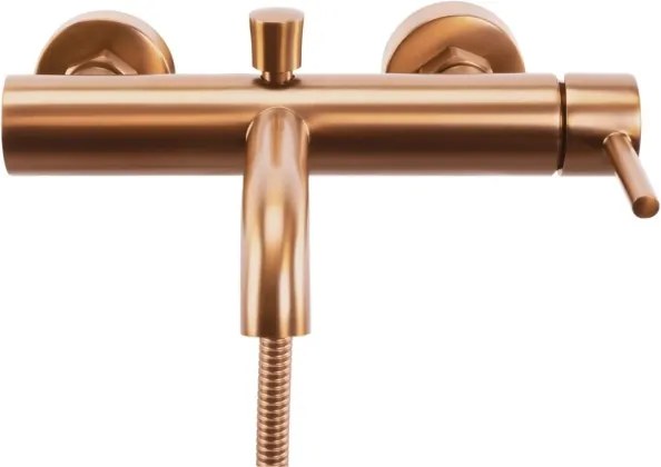 REA-B1115 - Set pentru cadă LUNGO, cupru periat