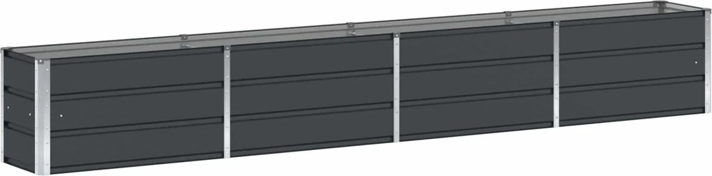 vidaXL Jardinieră Antracit 320 x 40 x 45 cm Oțel