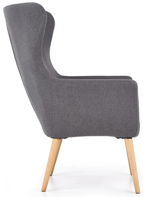 Scaun relax Culoare Gri inchis, ECHO