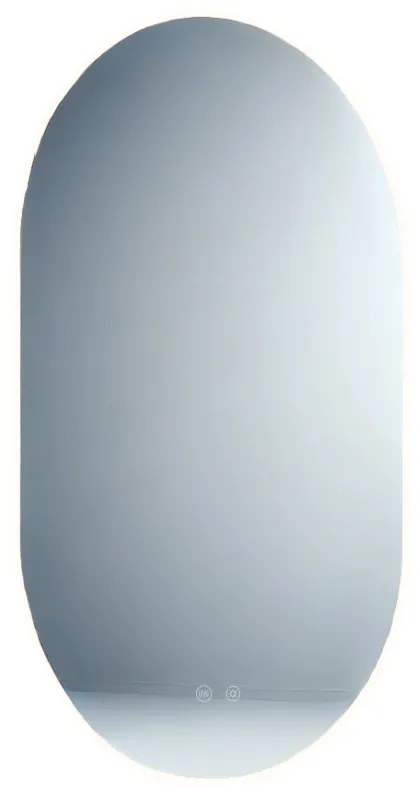 Oglinda baie cu iluminat LED MIRROR 100x60cm