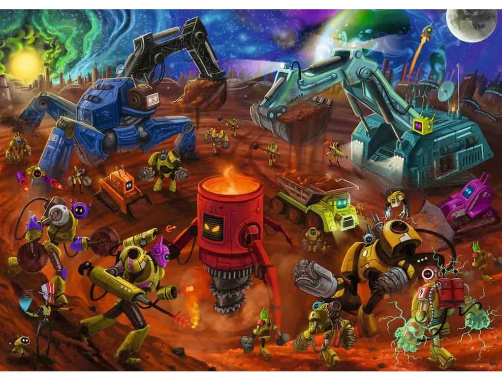 PUZZLE CONSTRUCTII IN SPATIU, 60 PIESE - RAVENSBURGER (RVSPC05167)