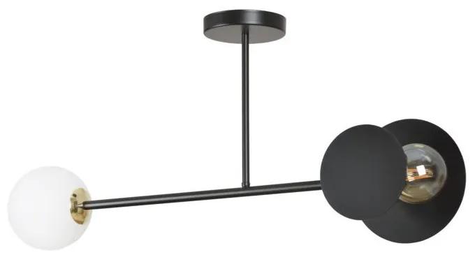 Lustra moderna design minimalist MINERVA 2 negru