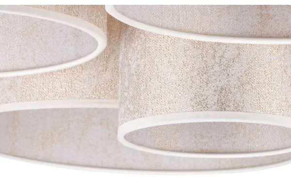 Duolla - Plafonieră ROLLER PENTO 5xE27/60W/230V auriu