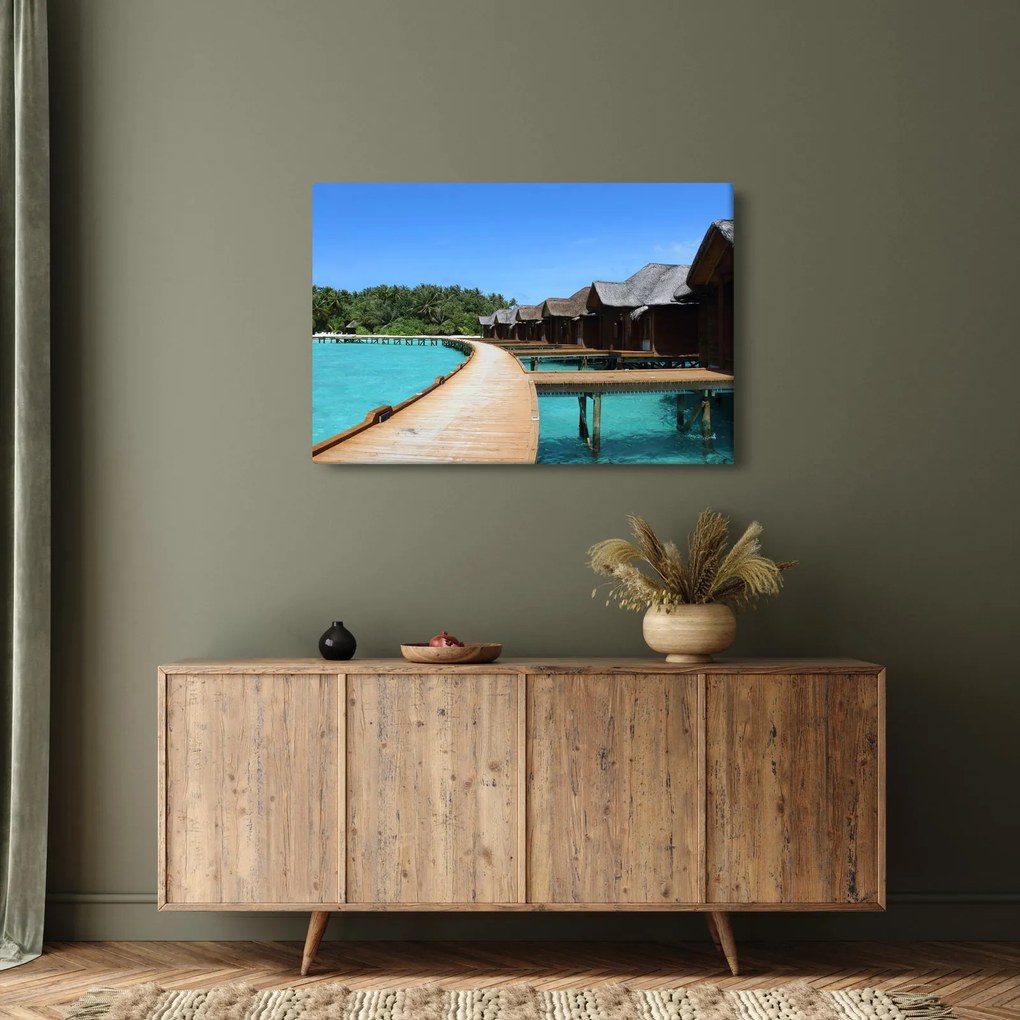 Tablou cu Maledive (90x60 cm)