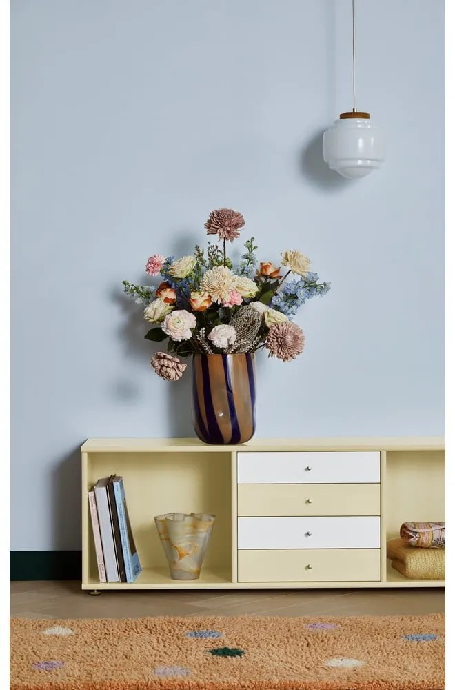 Comodă galben-deschis joasă 267x61 cm Mistral – Hammel Furniture