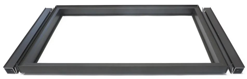 Suport extensibil Premium pentru bijuterii, gri antracit (Latime: 700 mm)