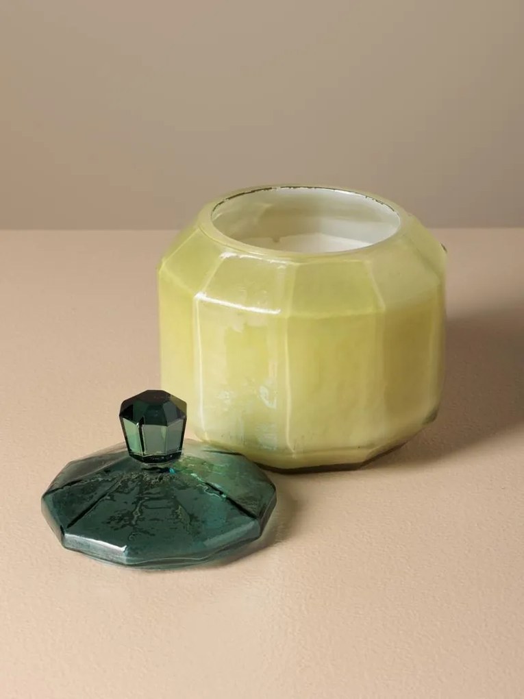 Lumanare decorativa, verde, Bijou
