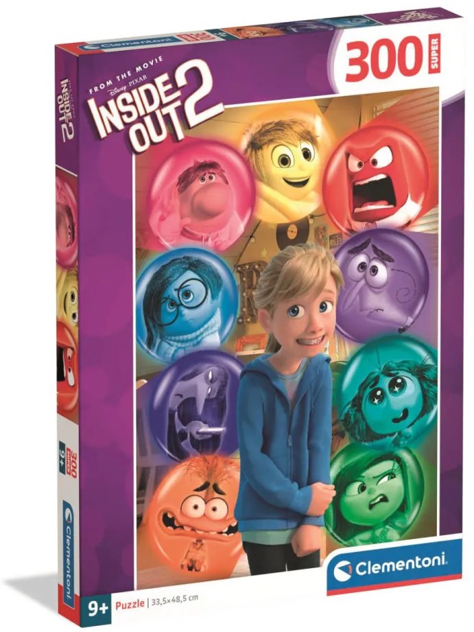 Disney Întors pe dos Emotions Puzzle Clementoni de 300 de piese