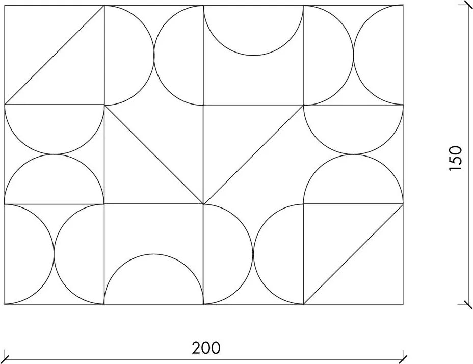 Pătură bej/crem 150x200 cm Tul – noo.ma