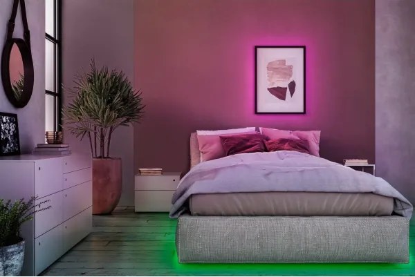 Osram - Bandă LED RGB reglabilă FLEX BATTERY 5m LED/5W/4xAA + telecomandă