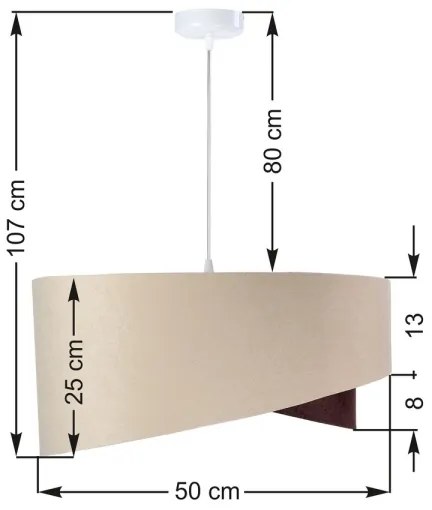 Lustră pe cablu GALAXY 1xE27/60W/230V