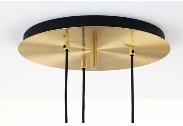 Lustră pe cablu Jupiter 2019 ALAS 3xGU10/10W/230V auriu