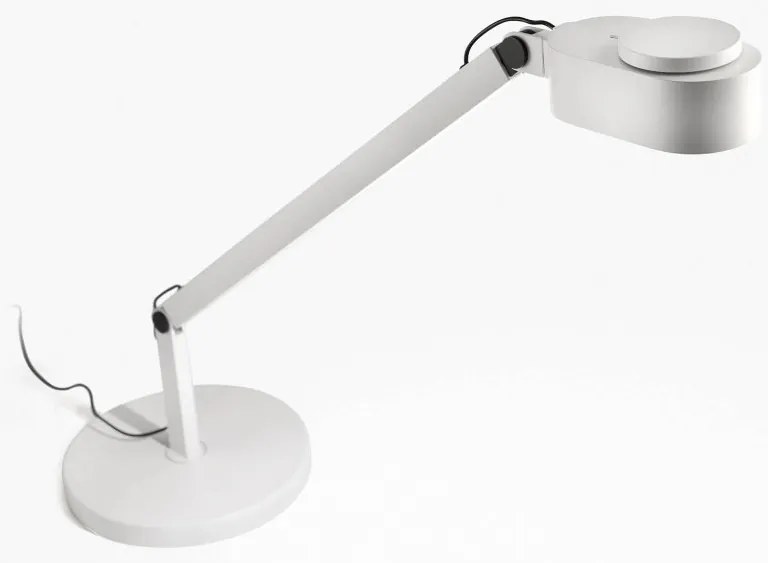 Veioza LED dimabila / Lampa de birou design ultra-modern INVITING alba
