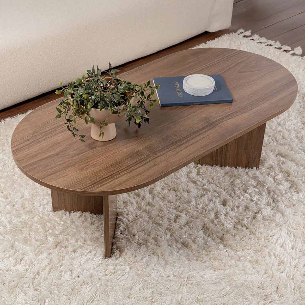 Măsuță de cafea Sable Walnut