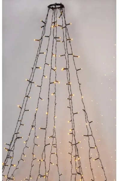 Instalație LED de Crăciun de exterior GOLDEN 360xLED 30,2m IP44 alb cald Eglo 410813