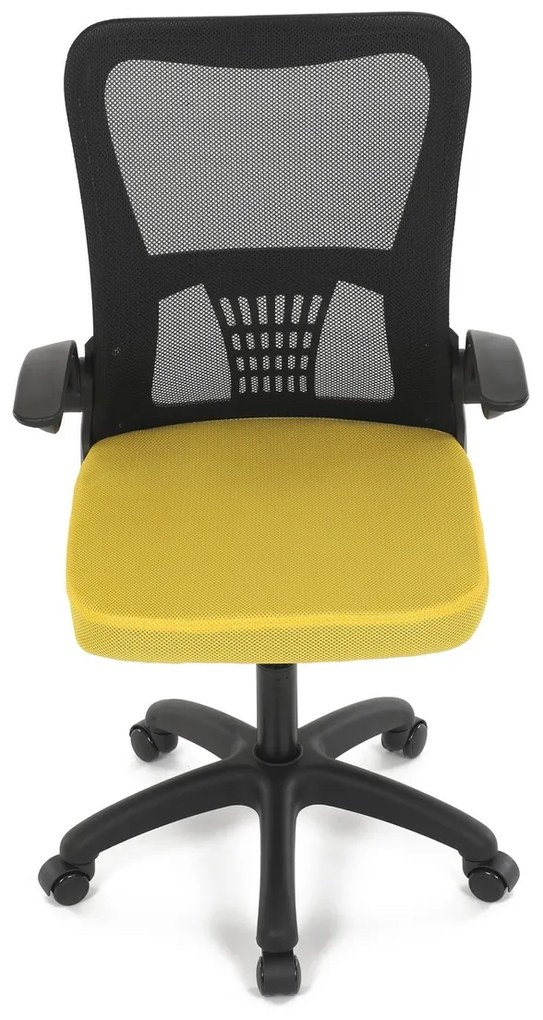 Scaun de birou Autronic KA-K2006 YEL, galben