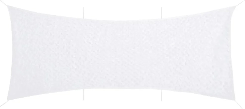 vidaXL Plasă de camuflaj cu geantă de depozitare, alb, 627x290 cm