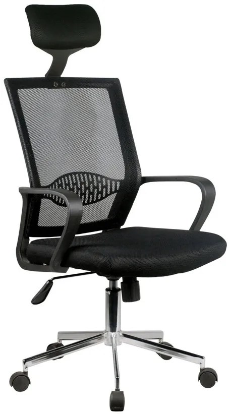 Scaun de birou Feodora (Negru). 1069455