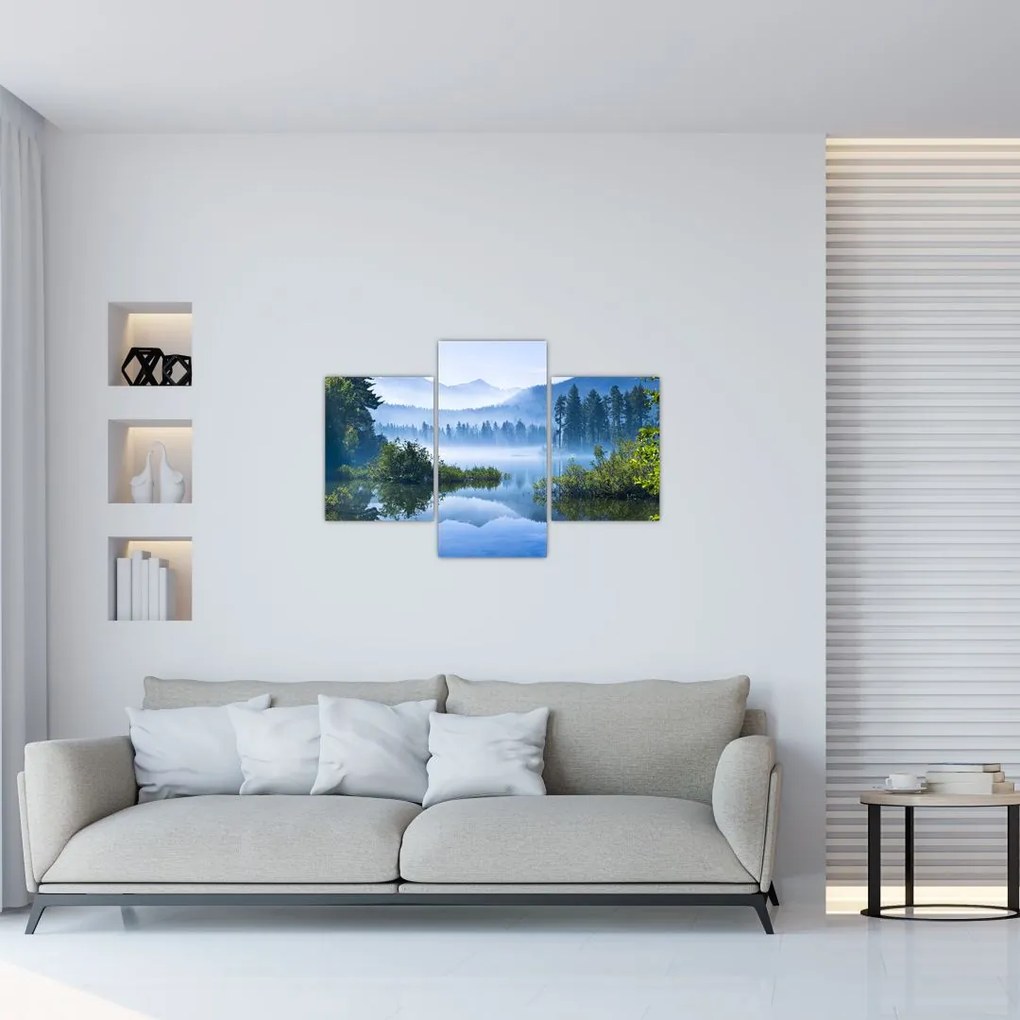 Tablou cu lac montan (90x60 cm)