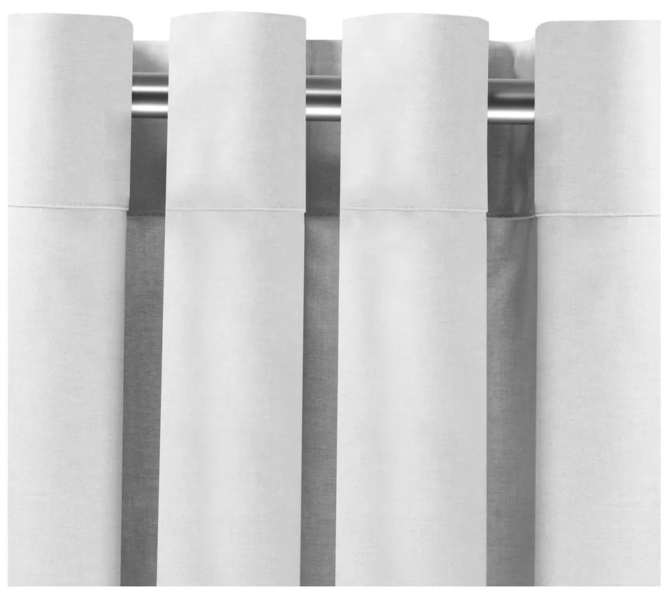 Draperie crem dimout (semi-opacă) din catifea 200x225 cm Velto – Filumi