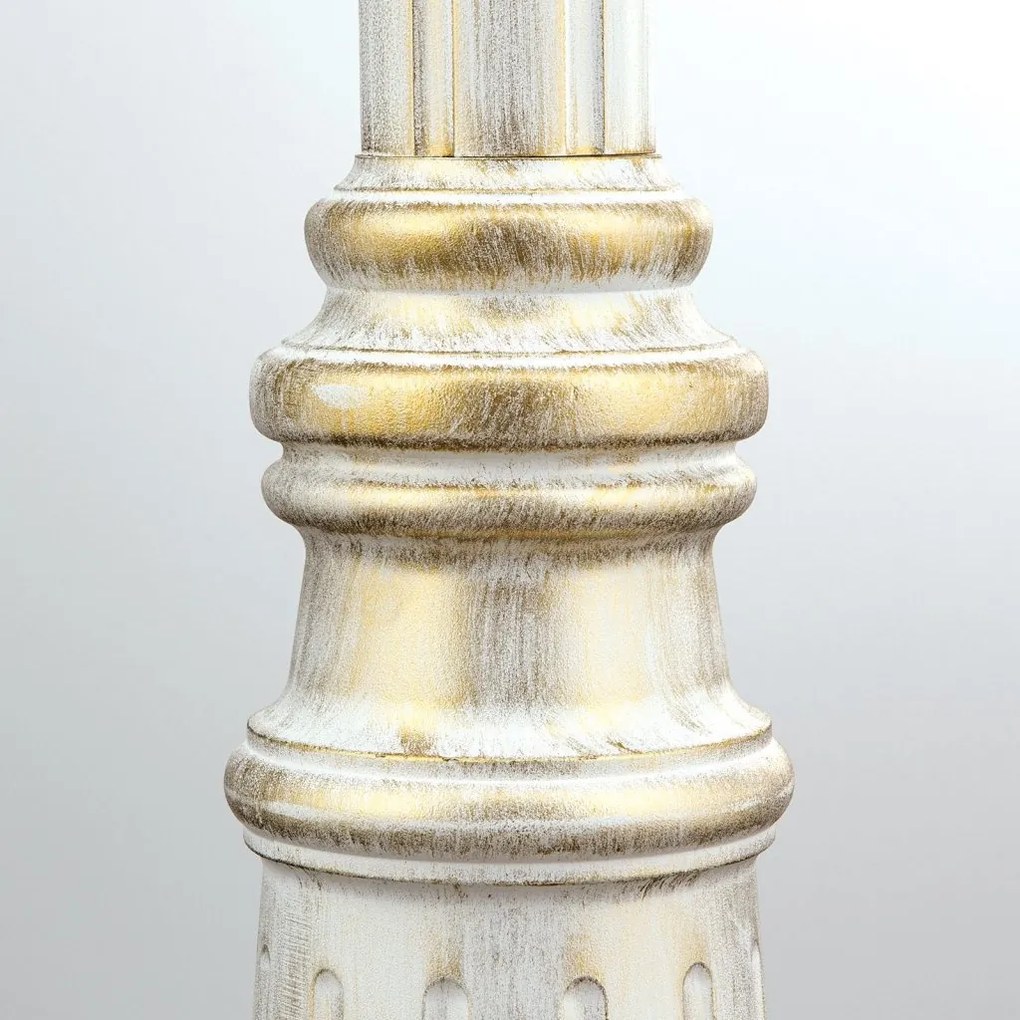Stalp exterior stil clasic IP43 H235 Puchberg AL 11K/82508 weiß-gold/rauch OR