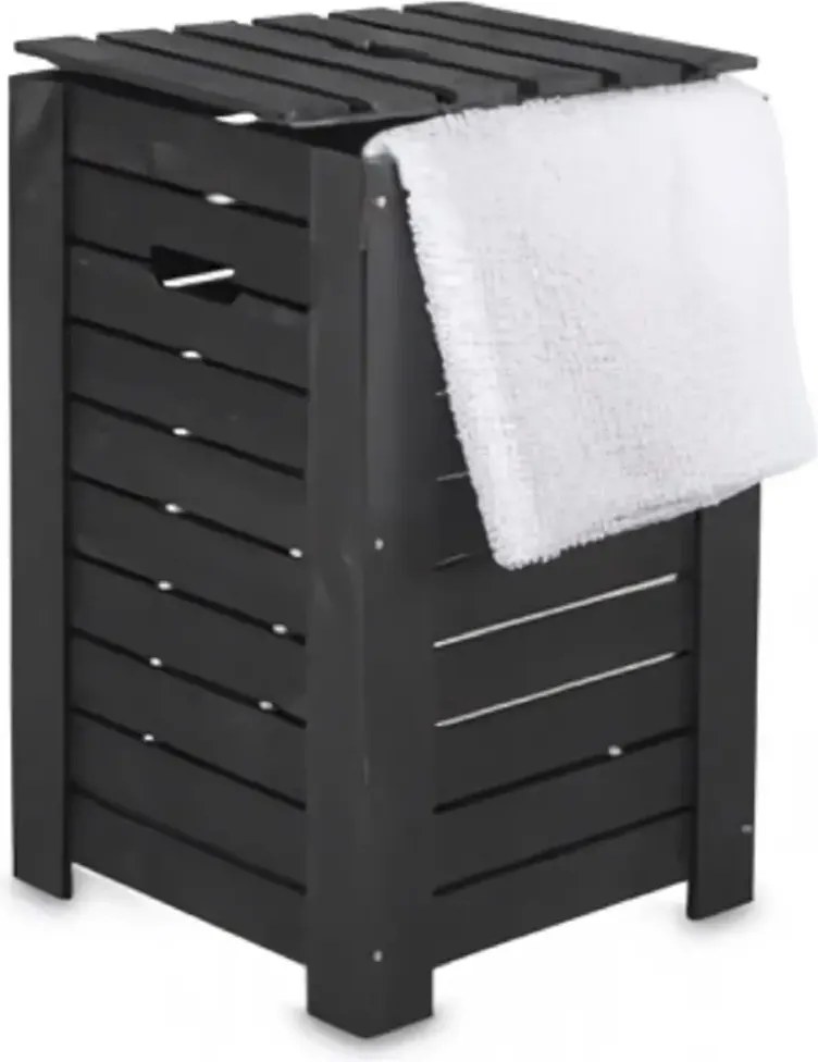 Cos pentru rufe din lemn, Wash,55 cm