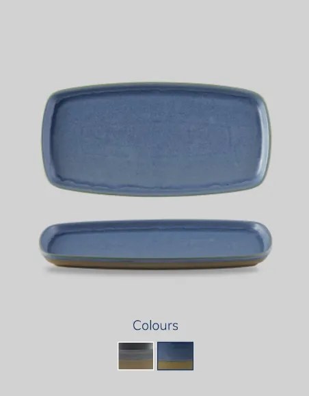 Platou Heritage Albastru Servire 30cm