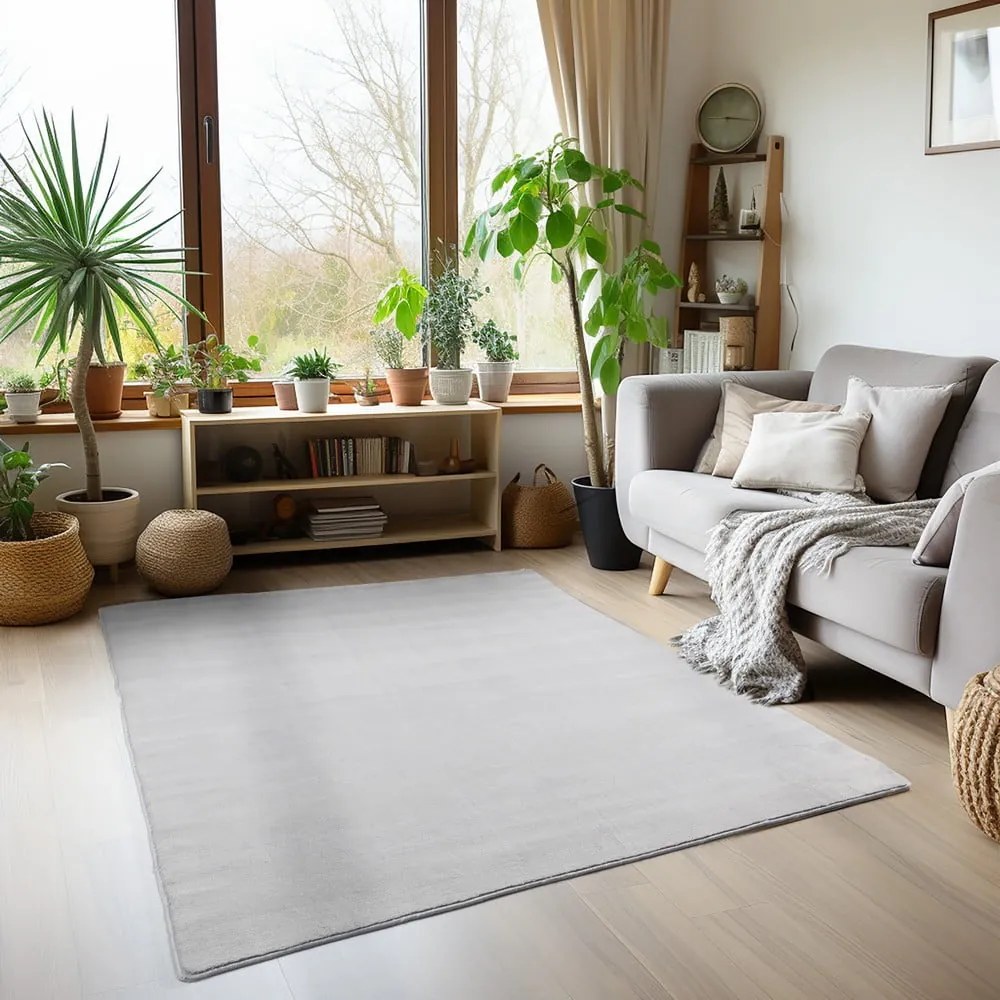 Covor tip traversă gri deschis lavabil 80x250 cm Sky – Ayyildiz Carpets
