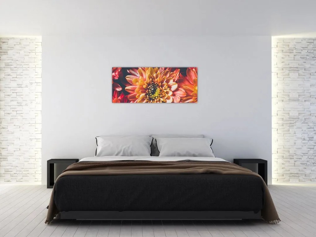 Tablou - Crizantemă (120x50 cm)