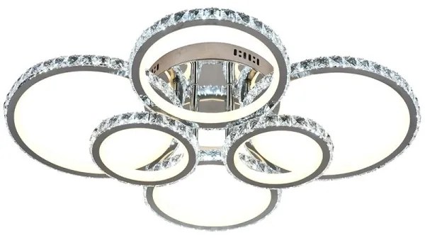 Lustră LED dimabilă aplicată LED/205W/230V 3000-6500K + telecomandă