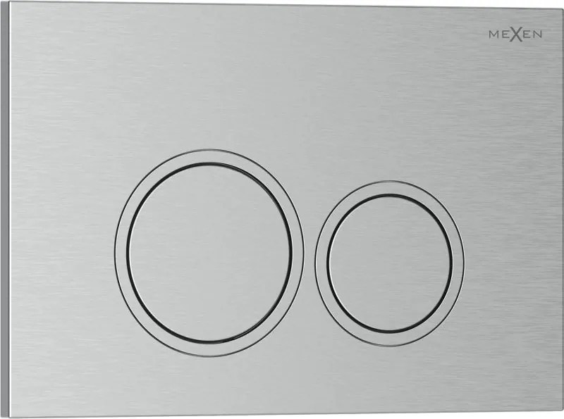 Mexen Tex 01 buton de clătire, nichel periat - 6101-10