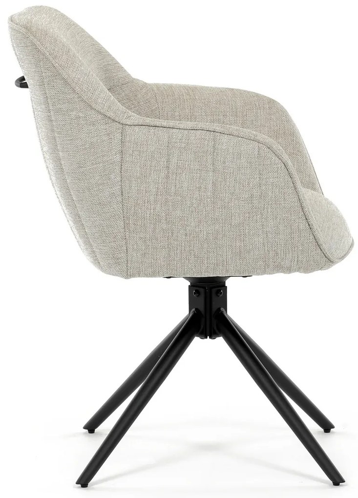 Set de scaune de sufragerie cu mecanism deîntoarcere HC-536 CRM2, 2 buc.