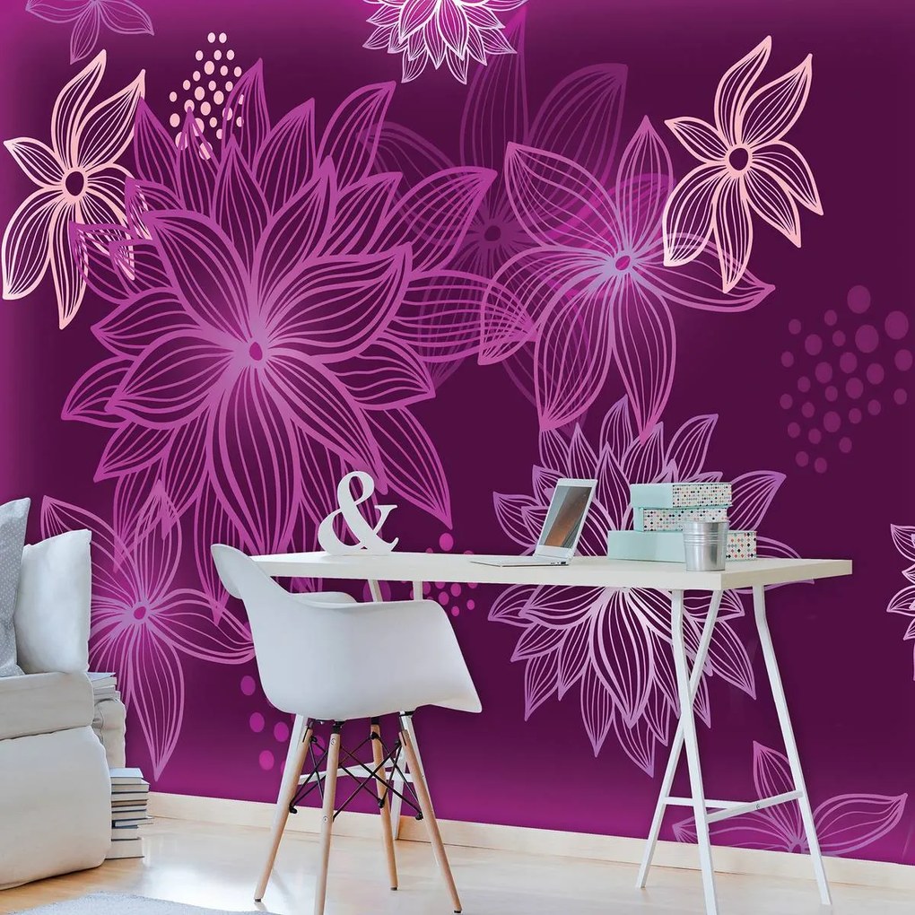 Fototapet - Flori (152,5x104 cm)