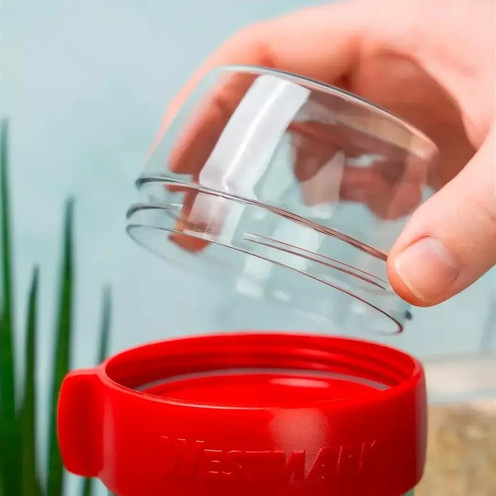 Cutie pentru gustări din două piese Westmark, 700ml , antracit, S