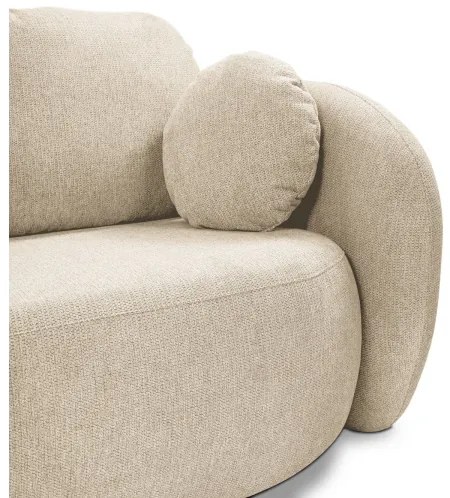 Canapea extensibilă OLBIA, 3 locuri, bej