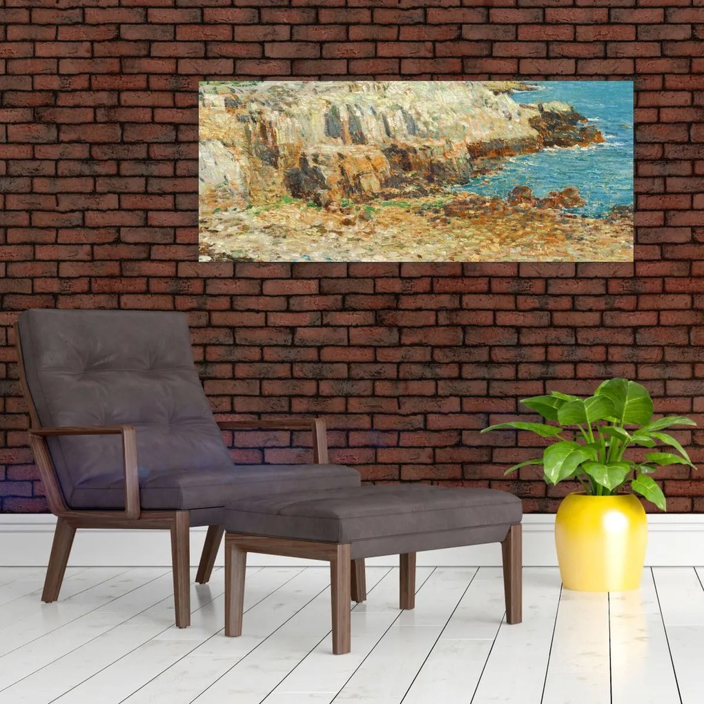 Tablou - Childe Hassam, A North East Headland, reproducere (120x50 cm)