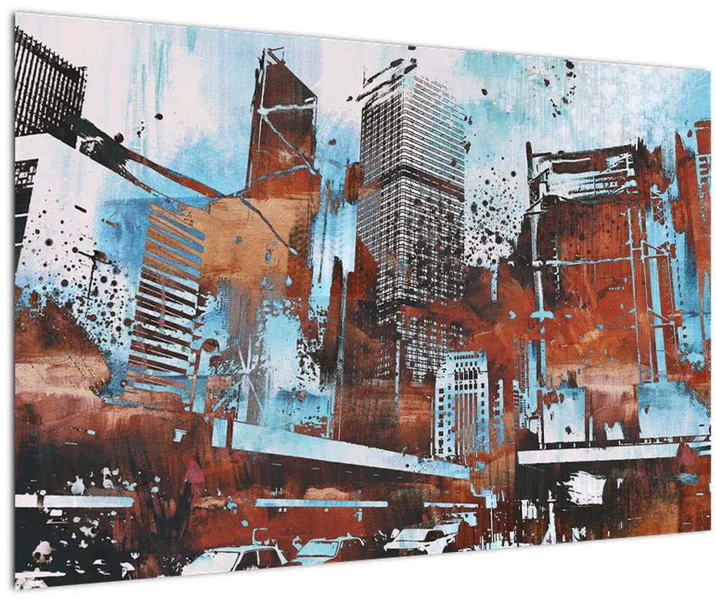 Tablou - Zgârie-nori (90x60 cm)