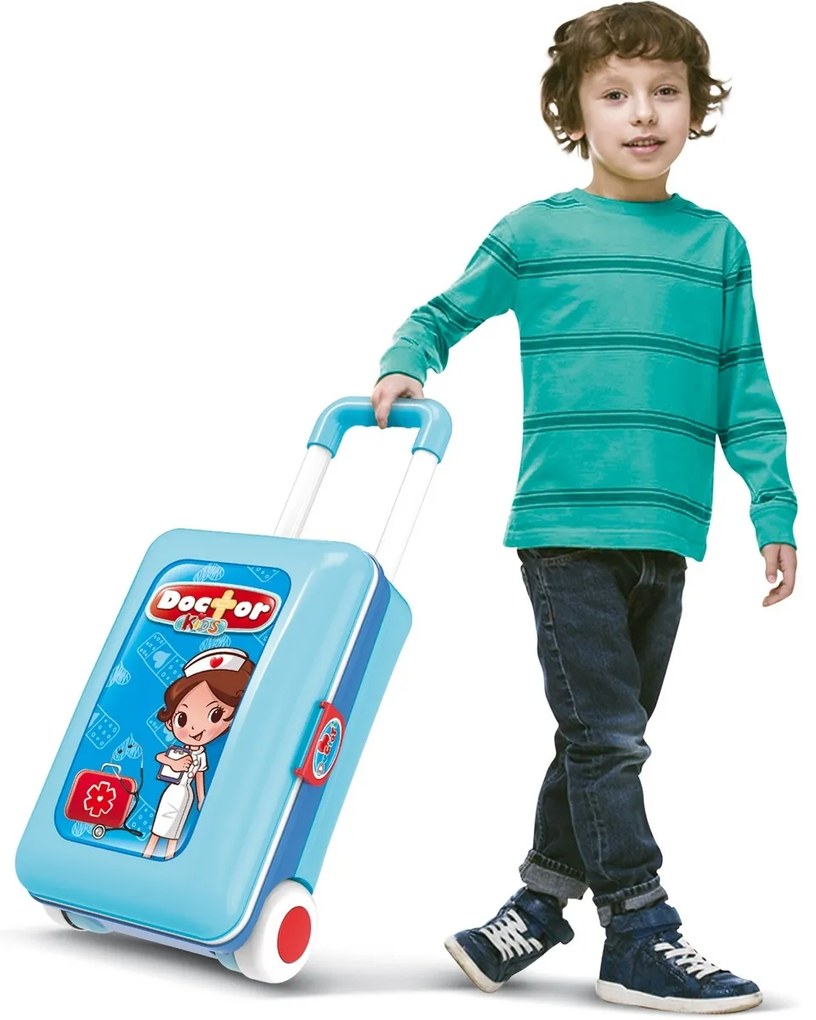 Buddy Toys BGP 3014 Valiză Deluxe Doctor, 13bucăți