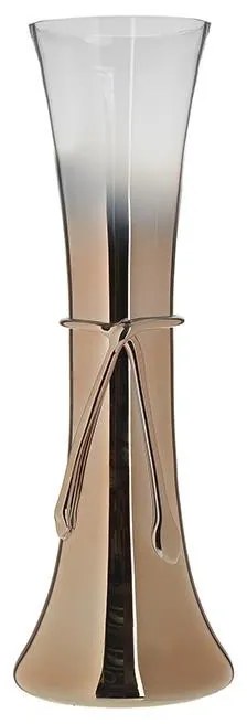 Vaza decor din sticla 17cm x 17cm x 50cm