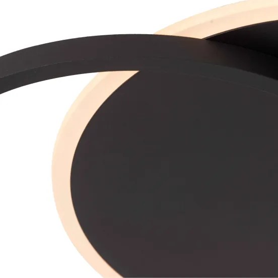 Plafonieră LED dimabilă Lucide 44112/24/30 AXELLE LED/24W/230V negru