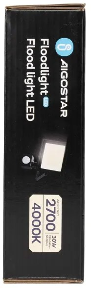 Aigostar - Proiector LED cu senzor LED/30W/230V 4000K IP65
